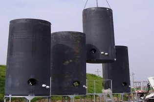 Sistema di trattamento delle acque delle barriera idraulica. Provincia di Torino