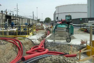 Progettazione, realizzazione e gestione barriera idraulica ed impianto di trattamento delle acque di falda. Provincia di Piacenza