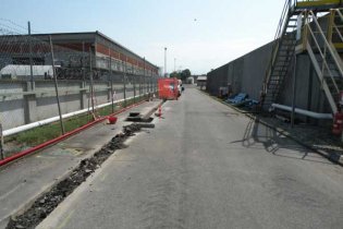 Progettazione, realizzazione e gestione barriera idraulica ed impianto di trattamento delle acque di falda. Provincia di Piacenza